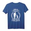 Großvater und Enkelin Partnerlook T-Shirt - Klassisch geschnitten, perfekt für gemeinsame Momente & Familiengeschenke