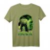 Marvel Infinity War Hulk Big Head Profile Graphic T-Shirt - Offiziell Lizenzierter Marvel Fanartikel für Superhelden-Liebhaber