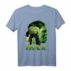 Marvel Infinity War Hulk Big Head Profile Graphic T-Shirt - Offiziell Lizenzierter Marvel Fanartikel für Superhelden-Liebhaber