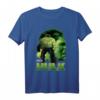 Marvel Infinity War Hulk Big Head Profile Graphic T-Shirt - Offiziell Lizenzierter Marvel Fanartikel für Superhelden-Liebhaber