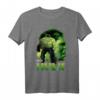 Marvel Infinity War Hulk Big Head Profile Graphic T-Shirt - Offiziell Lizenzierter Marvel Fanartikel für Superhelden-Liebhaber