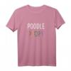 Pudel-Mama T-Shirt – Lustiges Geschenk für Hunde- und Pudelliebhaberinnen, perfekt für Frauen zu Weihnachten, Muttertag, Valentinstag, Geburtstag oder Neujahr