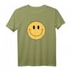 70er Jahre Gelbes Smiley-Gesicht Hemd - Fröhliches Happy Smile Face T-Shirt im Retro-Look für Damen und Herren