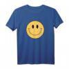 70er Jahre Gelbes Smiley-Gesicht Hemd - Fröhliches Happy Smile Face T-Shirt im Retro-Look für Damen und Herren