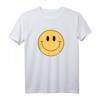 70er Jahre Gelbes Smiley-Gesicht Hemd - Fröhliches Happy Smile Face T-Shirt im Retro-Look für Damen und Herren