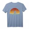 Vintage Sonne MTB Geschenk für Mountainbiker - Retro Fahrrad T-Shirt im Distressed Look für Geburtstag & Weihnachten