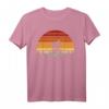 Vintage Sonne MTB Geschenk für Mountainbiker - Retro Fahrrad T-Shirt im Distressed Look für Geburtstag & Weihnachten