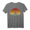 Vintage Sonne MTB Geschenk für Mountainbiker - Retro Fahrrad T-Shirt im Distressed Look für Geburtstag & Weihnachten