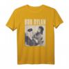 Bob Dylan Official Chair Photo T-Shirt - Lizenzierte Bandmerchandise für Musikfans, klassisch geschnitten