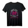 Endlich 20 aber meine Eltern wohnen immer noch bei mir - Lustiges Geburtstags-T-Shirt für Mädchen zum 20. Geburtstag