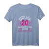 Endlich 20 aber meine Eltern wohnen immer noch bei mir - Lustiges Geburtstags-T-Shirt für Mädchen zum 20. Geburtstag