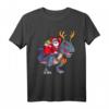 Weihnachten Kinder-T-Shirt mit Dinosaurier, Weihnachtsmann & Hirsch Motiv – Lustiges Familienoutfit für Kinder, Jungen & Erwachsene, perfekte Weihnachtsgeschenkidee