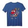 Weihnachten Kinder-T-Shirt mit Dinosaurier, Weihnachtsmann & Hirsch Motiv – Lustiges Familienoutfit für Kinder, Jungen & Erwachsene, perfekte Weihnachtsgeschenkidee