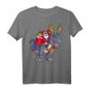 Weihnachten Kinder-T-Shirt mit Dinosaurier, Weihnachtsmann & Hirsch Motiv – Lustiges Familienoutfit für Kinder, Jungen & Erwachsene, perfekte Weihnachtsgeschenkidee