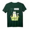 Cute 40 Geburtstag Alive T-Shirt - Lustiges Schrödinger Katze Science-Design für Katzenliebhaber, Nerds & Physikfans