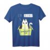 Cute 40 Geburtstag Alive T-Shirt - Lustiges Schrödinger Katze Science-Design für Katzenliebhaber, Nerds & Physikfans