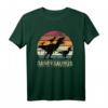 Daddysaurus Papa von drei Kindern T-Shirt - Originelles Dino Geschenk für Vatertag, Geburtstag und Weihnachten, Partnerlook für Vater und Kinder