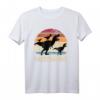 Daddysaurus Papa von drei Kindern T-Shirt - Originelles Dino Geschenk für Vatertag, Geburtstag und Weihnachten, Partnerlook für Vater und Kinder