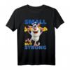 HapDog Kinder T-Shirt - Klein aber stark, lustiges und niedliches Geschenk für Jungen & Mädchen, Enkel & Kinder zum HapDog