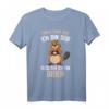 Süßes Biber Kinder Mädchen T-Shirt mit Herzmotiv – Perfektes Geschenk für Biber-Liebhaber zum Geburtstag & Weihnachten