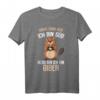 Süßes Biber Kinder Mädchen T-Shirt mit Herzmotiv – Perfektes Geschenk für Biber-Liebhaber zum Geburtstag & Weihnachten