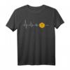Tabletop D20 Würfel EKG Herzschlag RPG Pen and Paper T-Shirt – Perfekt als Geschenk für Pen and Paper Fans, Game Master und Würfelspielliebhaber