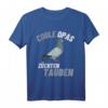 Coole Opas Züchten Tauben T-Shirt – Perfektes Geschenk für Taubenliebhaber, Brieftaubensportler und Rentner, die Hobby-Tauben züchten