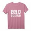 Bro squad Brüder Team T-Shirt – Für Geschwister, Freunde und Teams, klassisch geschnitten mit doppelt genähtem Saum