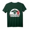Native American T-Shirt für Herren und Damen mit roter Hand Thunderbird - Vintage-Stil, Geschenkidee zur Unterstützung indigener Gemeinschaften