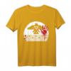 Native American T-Shirt für Herren und Damen mit roter Hand Thunderbird - Vintage-Stil, Geschenkidee zur Unterstützung indigener Gemeinschaften