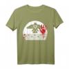Native American T-Shirt für Herren und Damen mit roter Hand Thunderbird - Vintage-Stil, Geschenkidee zur Unterstützung indigener Gemeinschaften