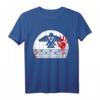 Native American T-Shirt für Herren und Damen mit roter Hand Thunderbird - Vintage-Stil, Geschenkidee zur Unterstützung indigener Gemeinschaften