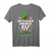 Mittlerer Bruder Elf T-Shirt – Perfekt für Weihnachten, Familienfotos und das Weihnachtsfest im Elfenlook