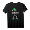 Bruder Elf Partnerlook Familien Weihnachten Männer Jungen T-Shirt - Lustiges Weihnachtsgeschenk für Familie und Freunde