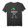 Bruder Elf Partnerlook Familien Weihnachten Männer Jungen T-Shirt - Lustiges Weihnachtsgeschenk für Familie und Freunde
