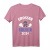 Kinder großes Bruder Ninja T-Shirt 2024 – Stolzes Geschwister-Shirt für Babyparty und Schwangerschaftsankündigung