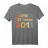 Legendär 11. Geburtstag T-Shirt für Jungen und Mädchen - Vintage Geschenkidee zum 11. Geburtstag seit 2011