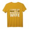 Ich liebe meine heiße bosnische Frau - Lustiges Bosnien T-Shirt für Ehemänner, perfekte Geschenkidee zum Jahrestag, Hochzeitstag oder Valentinstag