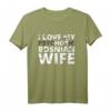 Ich liebe meine heiße bosnische Frau - Lustiges Bosnien T-Shirt für Ehemänner, perfekte Geschenkidee zum Jahrestag, Hochzeitstag oder Valentinstag