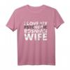 Ich liebe meine heiße bosnische Frau - Lustiges Bosnien T-Shirt für Ehemänner, perfekte Geschenkidee zum Jahrestag, Hochzeitstag oder Valentinstag