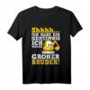 Kinder Bagger Ich Werde Großer Bruder T-Shirt - Süßes Bruder Outfit für Jungen, perfekt als Geschenk für die bevorstehende Geschwistererwartung