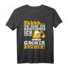 Kinder Bagger Ich Werde Großer Bruder T-Shirt - Süßes Bruder Outfit für Jungen, perfekt als Geschenk für die bevorstehende Geschwistererwartung