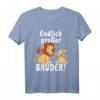 Kinder Großer Bruder T-Shirt Jungen Löwe Shirt – Perfektes Geschenk für die Ankündigung der Geschwisterliebe & zur Vorfreude auf das Baby