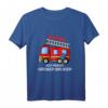 Kinder Großer Bruder T-Shirt Feuerwehr Geschenk – Lustiges Geschwister-T-Shirt zur Geburt & Schwangerschaftsankündigung