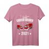 Kinder Feuerwehrauto Jungen Geschenk für Großen Bruder 2021 – Cooles Feuerwehr T-Shirt zur Geburt & Geschwisterfreude
