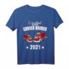 Kinder Feuerwehrauto Jungen Geschenk für Großen Bruder 2021 – Cooles Feuerwehr T-Shirt zur Geburt & Geschwisterfreude