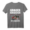 Kinder Feuerwehr Auto Werde Großer Bruder Geschenk - Lustiges T-Shirt für den großen Bruder zum Geburtstag & Geschwisterankündigung