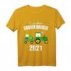 Kinder Großer Bruder 2021 Jungen Traktor Geschwister Sohn Geschenk T-Shirt – Perfektes Geschenk zur Ankündigung des Familienzuwachses