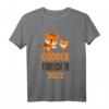 Kinder Großer Bruder 2022 T-Shirt mit Tiger Motiv – Perfektes Bruder Geschenk für den großen Bruder im Jahr 2022