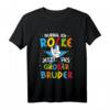 Kinder Ich bin jetzt großer Bruder Babyparty Geschenk für Jungen - Farbenfrohes T-Shirt für den großen Bruder zur Feier der Geschwisterliebe
